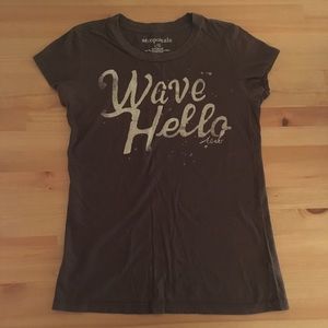 Aeropostale Brown Tee